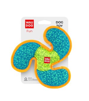 WAU DOG FUN zabawka śmigło 21cm/21cm niebieski