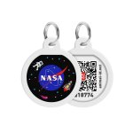 WAU DOG okrągła adresówka duża NASA