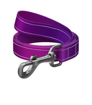 WAU DOG Smycz nylon Mono fioletowa S 3m/15mm