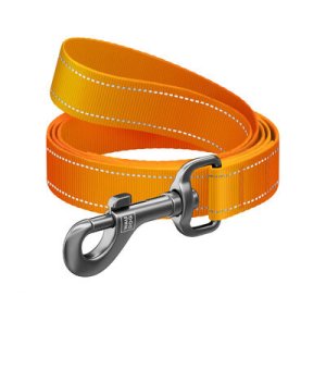 WAU DOG Smycz nylon Mono pomarańczowa M 3m/20mm