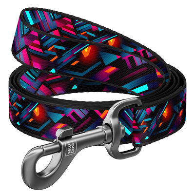 WAU DOG Smycz nylon Nieskończone Światy M 3m / 20mm