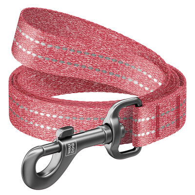 WAU DOG Smycz RE-COTTON Czerwona S 3m / 15mm