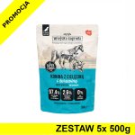 Wiejska Zagroda karma mokra dla psów dorosłych Konina z Cielęciną 5x 500g ZESTAW