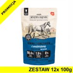 Wiejska Zagroda KOT karma mokra dla kotów dorosłych - Konina z Tuńczykiem i Walerianą 12x 100g ZESTAW