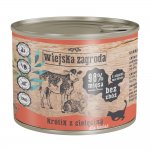 Wiejska Zagroda KOT - kitten królik cielęcina 200g