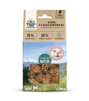 WILDES LAND DOG Rind - przysmaki dla psów Wołowina 100g