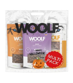 👻🕷 Woolf Multipack HALLOWEEN zestaw przysmaków dla psów 3 x 100g