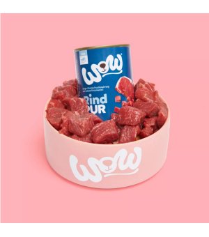 WOW Rind Pur - karma mokra dla psów dorosłych - czysta Wołowina 400g