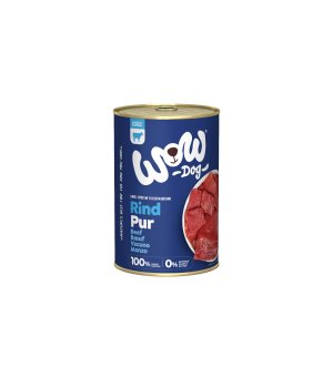 WOW Rind Pur - karma mokra dla psów dorosłych - czysta Wołowina 400g