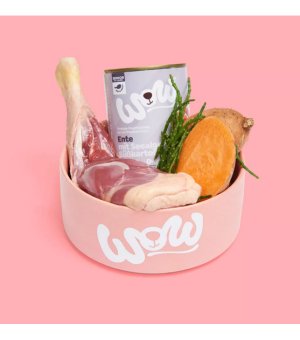 WOW Senior Ente - karma mokra dla seniorów - Kaczka z Algami i batatami 400g