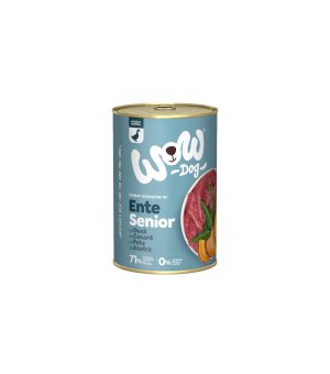 WOW Senior Ente - karma mokra dla seniorów - Kaczka z Algami i batatami 400g
