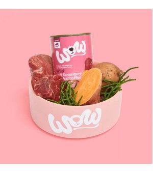 WOW Wild - karma dla psów dorosłych - Dziczyzna z Algami i Batatami 400g