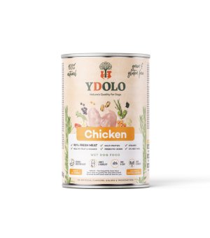 YDOLO Healthy & Pure Chicken karma mokra dla psów dorosłych 400g