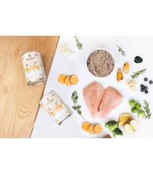 YDOLO Healthy & Pure Chicken karma mokra dla psów dorosłych 400g