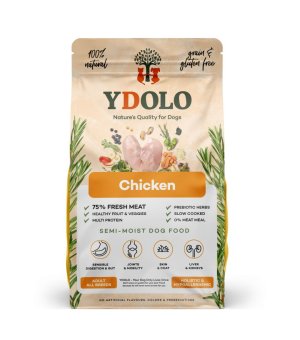 YDOLO Healthy Pure Chicken karma półwilgotna dla psów dorosłych 2,5kg