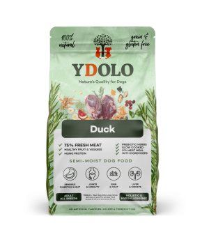 YDOLO Healthy Pure Duck karma półwilgotna dla psów dorosłych 2,5kg
