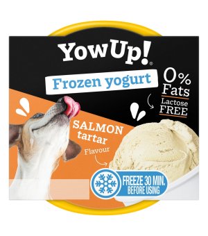YOW UP! Jogurt do mrożenia o aromacie Tatara z Łososia 110g - PSIE LODY