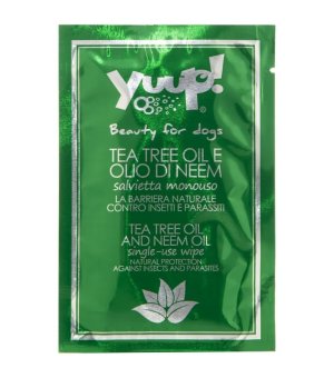 Yuup! Chusteczki Tea Tree and Neem - na kleszcze - 1szt.