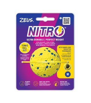 Zeus Nitro piłka zgumowym rdzeniem M 6,3cm