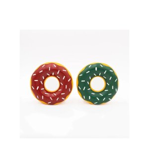 🎄🎁 ZIPPY PAWS 2-pak Świąteczne Donuty Latex