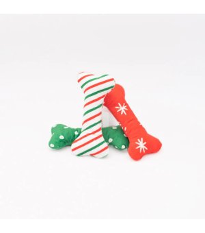 🎄🎁 ZIPPY PAWS 3-pak Kostki Świąteczne 17,5cm