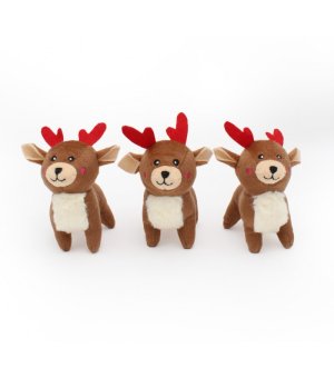 🎄🎁 ZIPPY PAWS 3-pak Reniferki