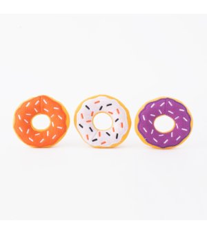 👻🕷 ZIPPY PAWS Pluszowy 3-pak Mini Donuty Halloween