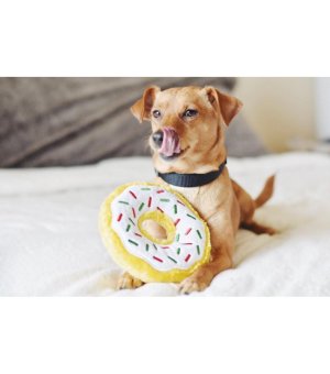 🎄🎁 ZIPPY PAWS pluszowy Donut standard biały 23cm