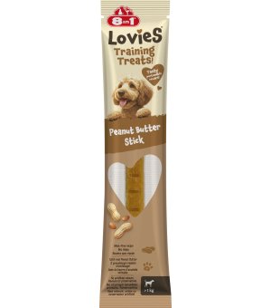 Zolux 8in1 LOVIES przysmak treningowy pałeczka batat i masło orzechowe 15g