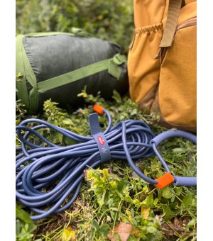 Zolux BIVOUAK Smycz silikonowa okrągła 5m niebieska
