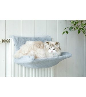 Zolux Hamak dla kota na kaloryfer MAX 46x31x23 szary