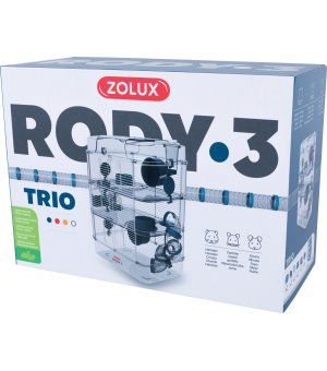 Zolux Klatka RODY3 trio  kol. niebieski