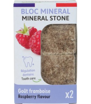 Zolux Kostki mineralne dla królika i gryzoni EDEN z Maliną 2szt x 100g