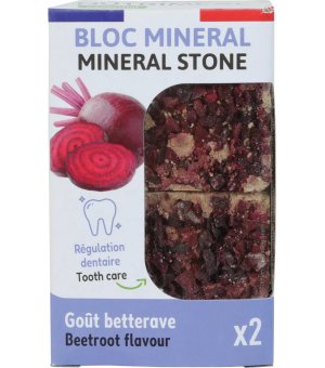 Zolux Kostki mineralne dla małych ssaków Nutrimeal z burakiem 2szt x 100g