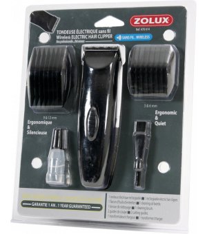Zolux Maszynka bezprzewodowa do strzyżenia z zestawem akcesoriów