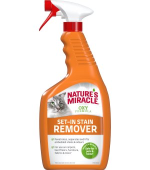 Zolux NATURE'S MIRACLE SET-IN OXY STAIN&ODOUR REMOVER CAT 709ML