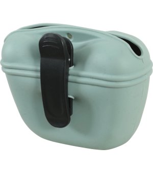 Zolux Saszetka na przysmaki silikonowa na magnes zielona