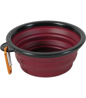 Zolux składana miska BIVOUAK 1L czerwona