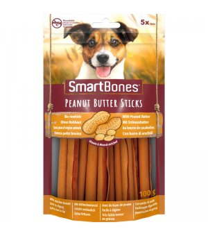 Zolux SMART BONES PEANUT BUTTER STICKS 5SZT