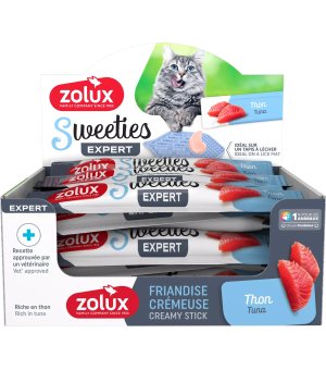 Zolux SWEETIES kremowy przysmak dla kota z tuńczykiem 14g