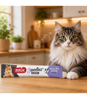 Zolux SWEETIES kremowy przysmak dla kota Urinary Kurczak i Kaczka 14g